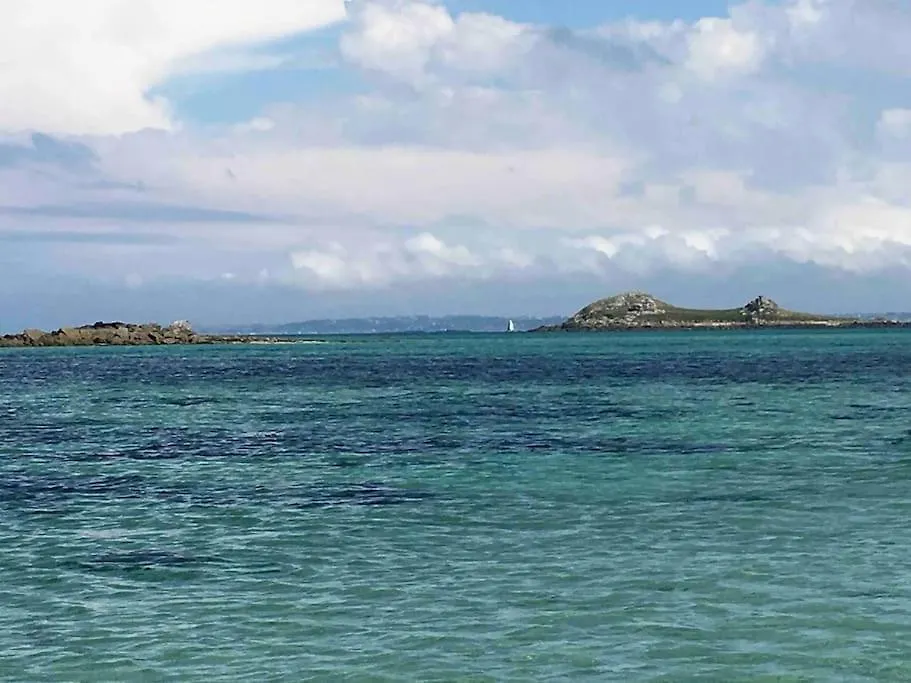 Maison Lumineuse - Vue Sur Mer A 150M De La Plage Île-de-Batz